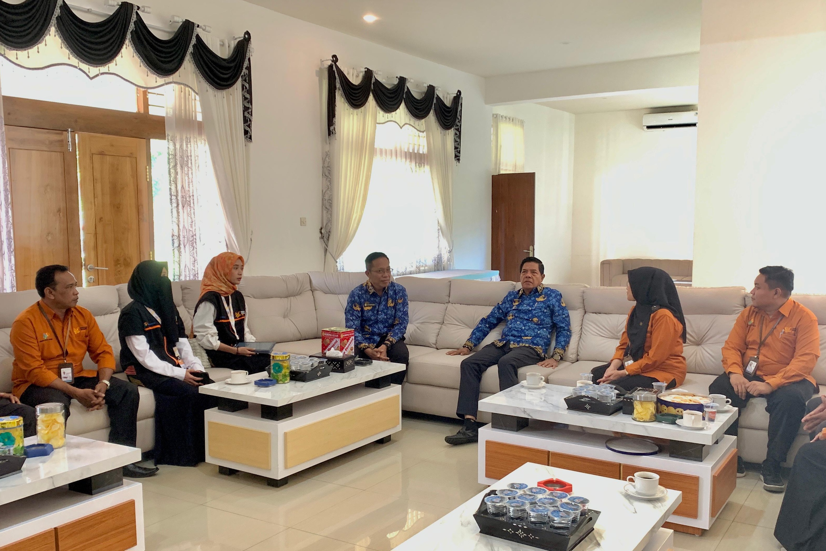 Bupati Lombok Timur Terima Petugas Sensus Ekonomi 2026