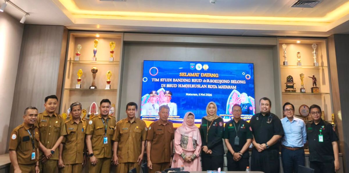 Perkuat Layanan Kanker, RSUD dr. R. Soedjono Selong Studi Banding Kemoterapi ke RS Kota Mataram