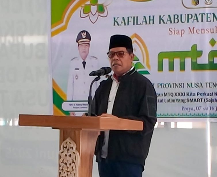 Bupati Harapkan Kafilah MTQ Lotim Raih Tiga Besar