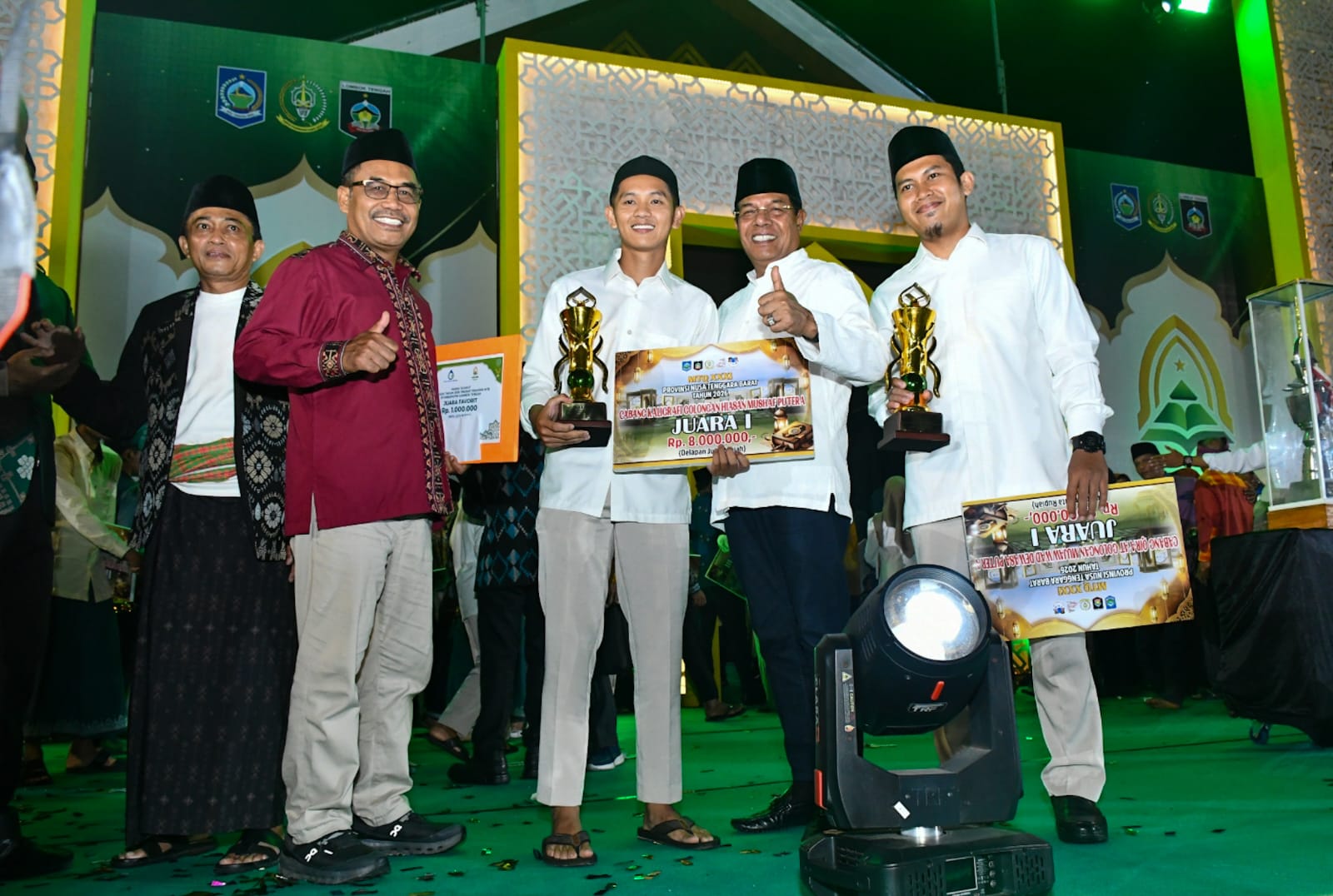 Lampu Target, Lombok Timur Raih Juara 2 MTQ XXXI Tingkat Provinsi NTB