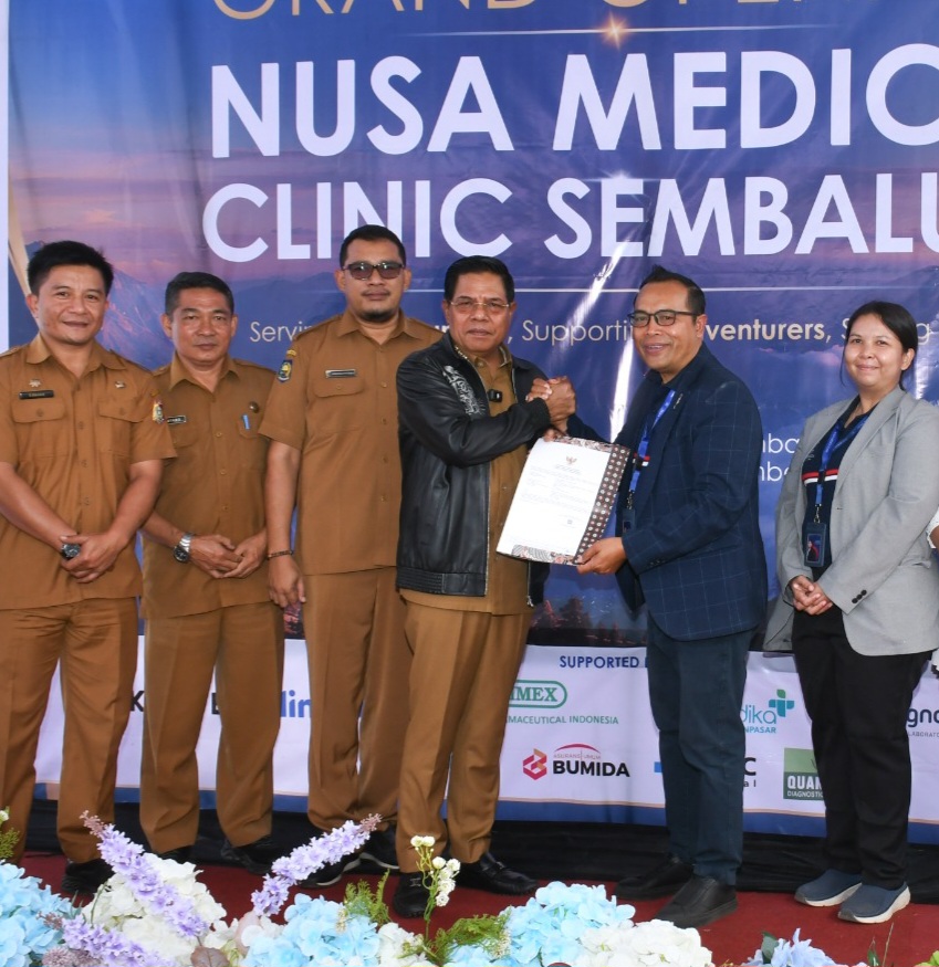 Investasi Meningkat, Bupati Resmikan Klinik Swasta Standar Internasional di Sembalun
