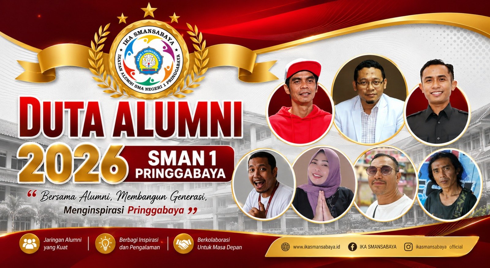 Apresiasi 37 Tahun Sekolah , Ikatan Alumni SMAN 1 Pringgabaya Kukuhkan Duta Alumni 2026. Ada Pakar Ongkologi Hingga Influencer. Inilah Mereka!