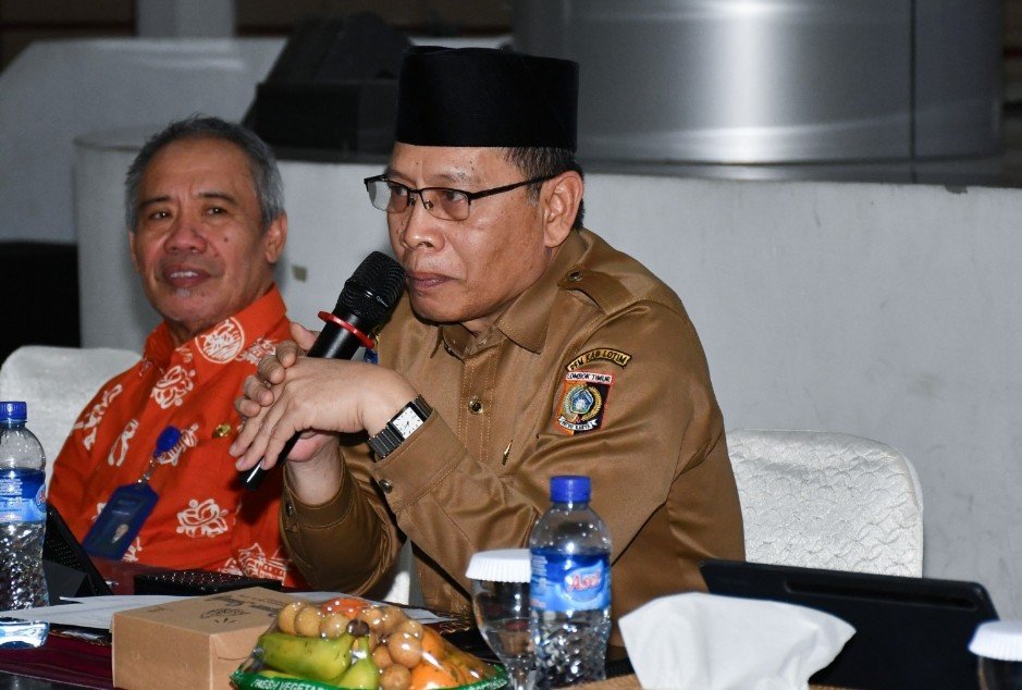 Wabup Lotim Pimpin Rakor Program Genting, Dorong Percepatan Penurunan Stunting Lintas OPD