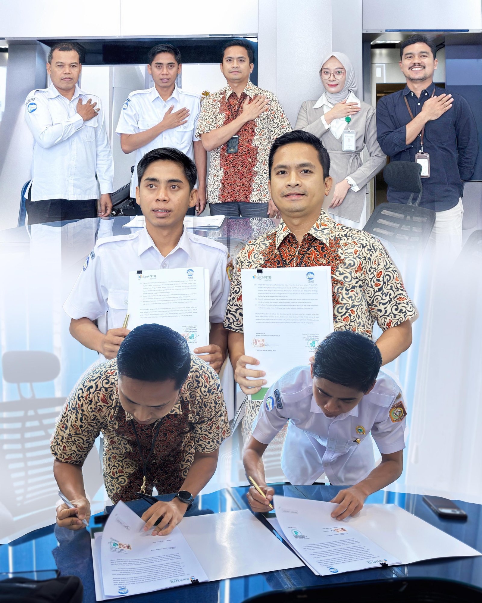 Bank NTB Syariah dan PDAM Lotim Perkuat Kemitraan Strategis, Tingkatkan Layanan kepada Masyaraka