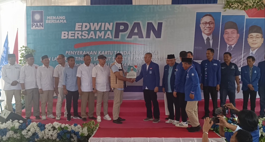 PAN Pastikan Usung Pasangan H. Iron - Edwin di Pilkada Lombok Timur 